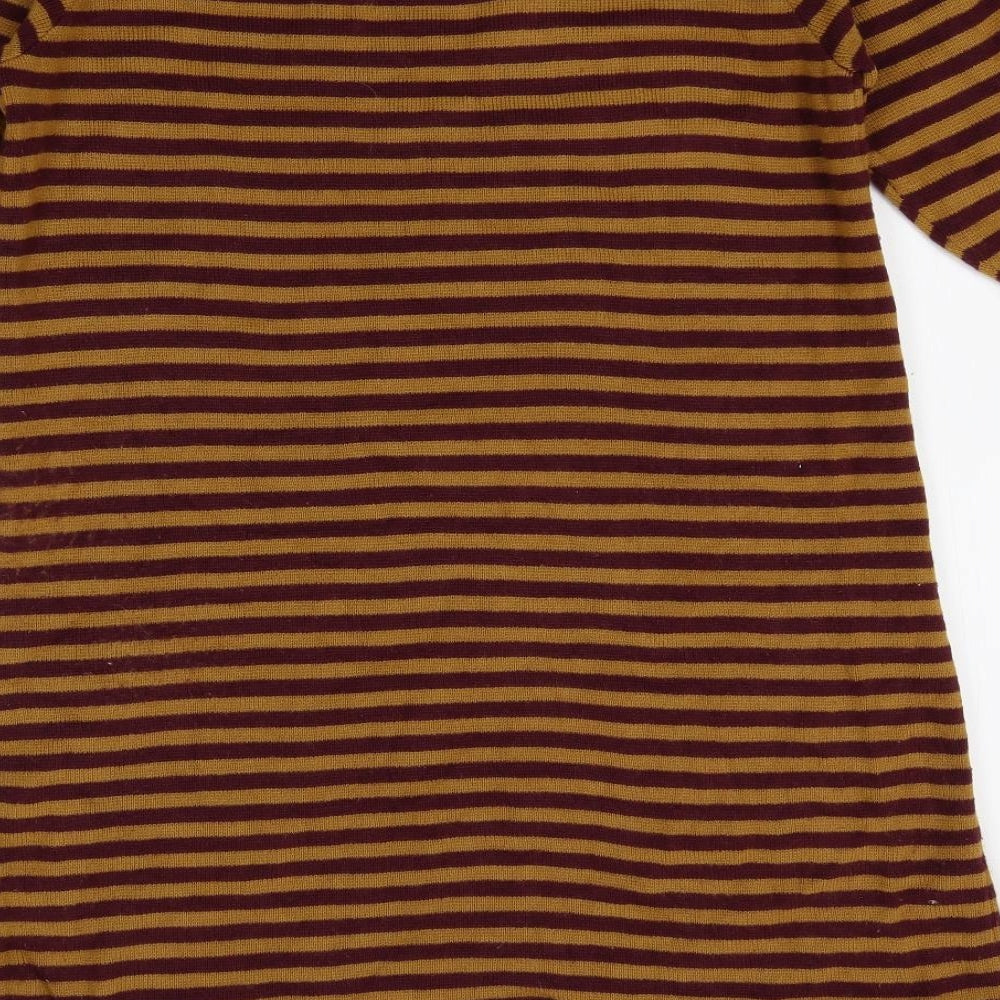 Dickins & Jones Womens Red Striped  Jumper Dress  Size 12