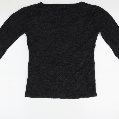 E-vie Womens Grey   Pullover Jumper Size 12