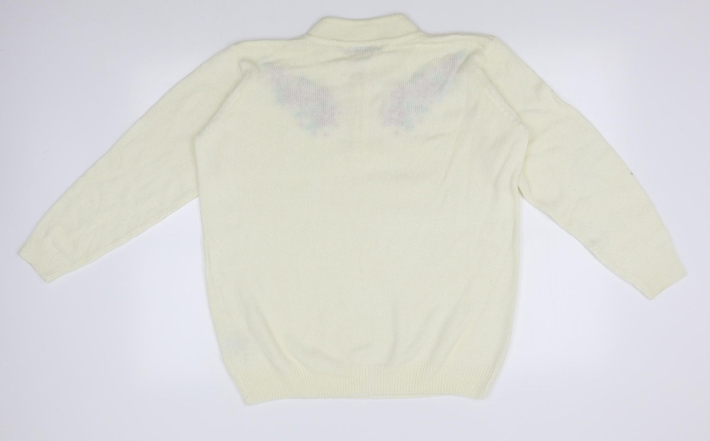 Damart Womens Ivory   Pullover Jumper Size L  - size 18-20