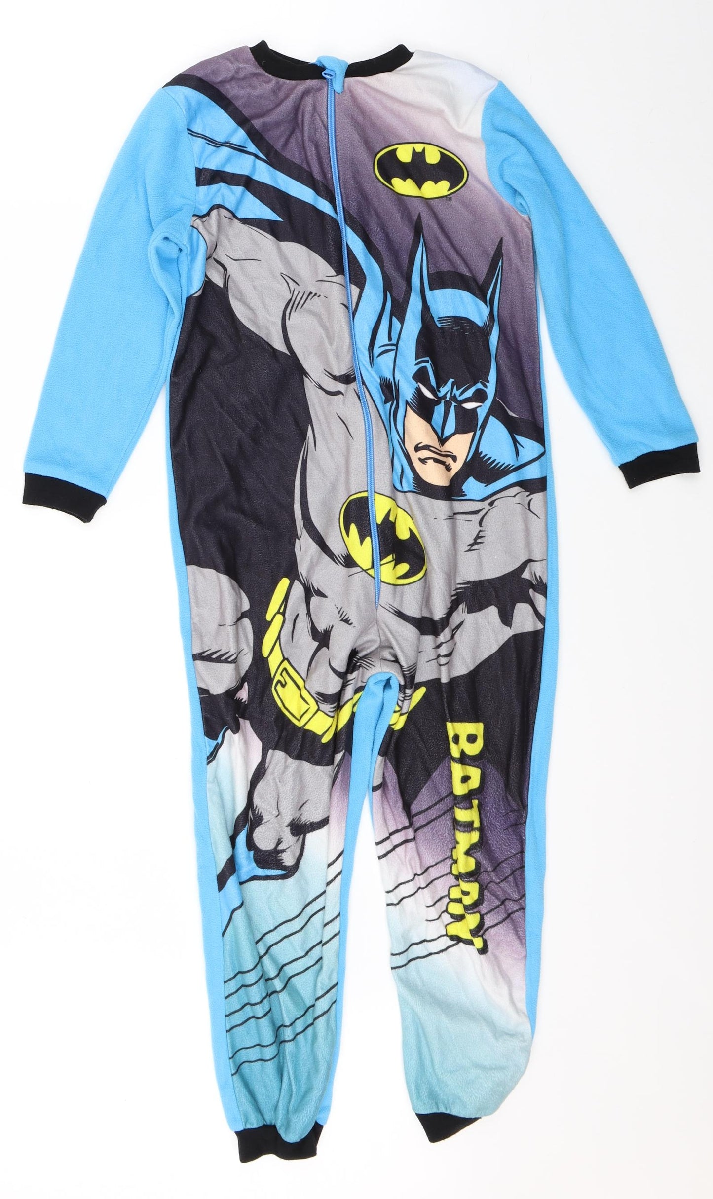 Preworn Boys Blue    One Piece Size 7-8 Years  - batman