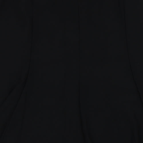 ELVI Womens Black   A-Line Skirt Size 34 in