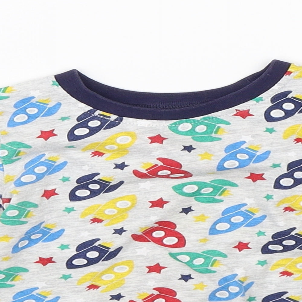 Mothercare Boys Grey   Basic T-Shirt Size 12-18 Months