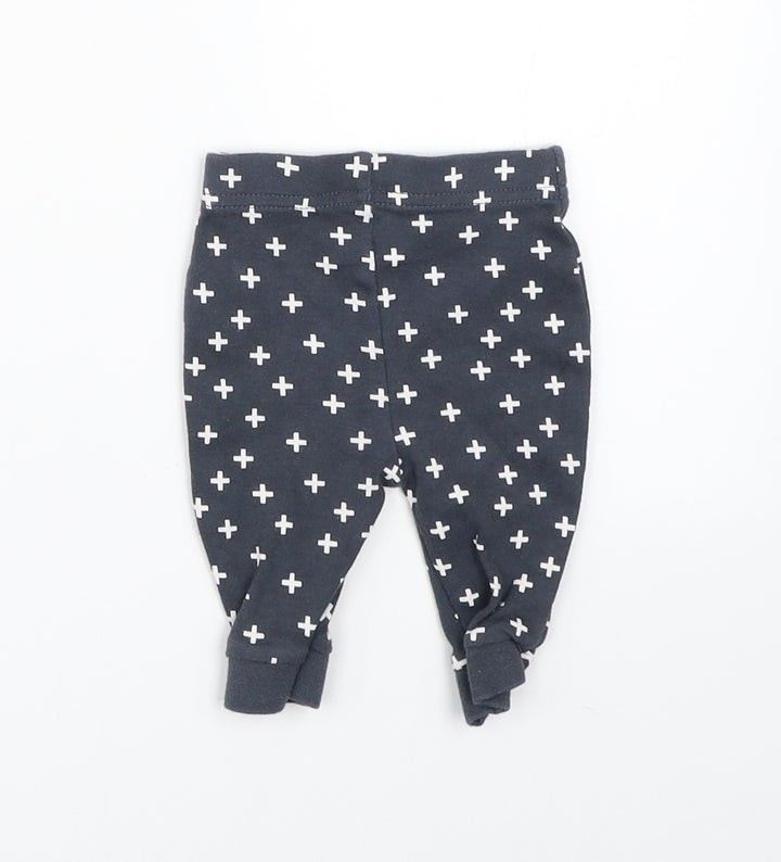 Nutmeg Baby Grey Sweatpants Leggings Size 0-3 Months