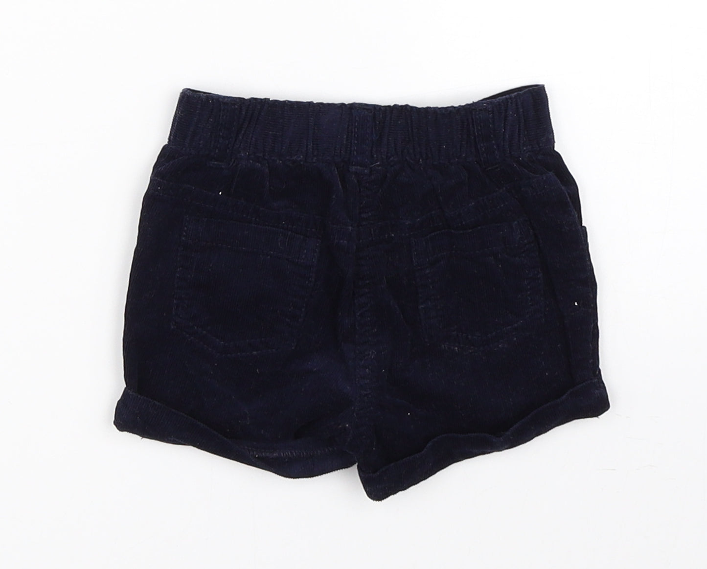 Early Days Baby Blue  Corduroy Cropped Jeans Size 3-6 Months
