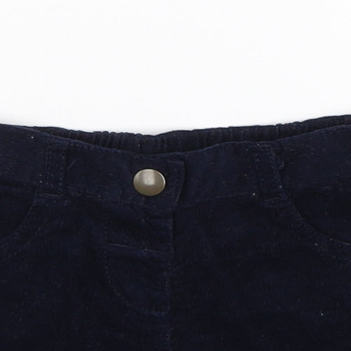 Early Days Baby Blue  Corduroy Cropped Jeans Size 3-6 Months