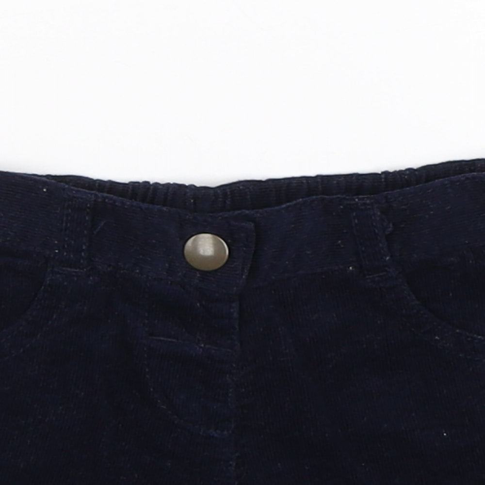 Early Days Baby Blue  Corduroy Cropped Jeans Size 3-6 Months