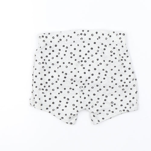 Preworn Baby Grey Polka Dot   Sleep Shorts Size 6-9 Months