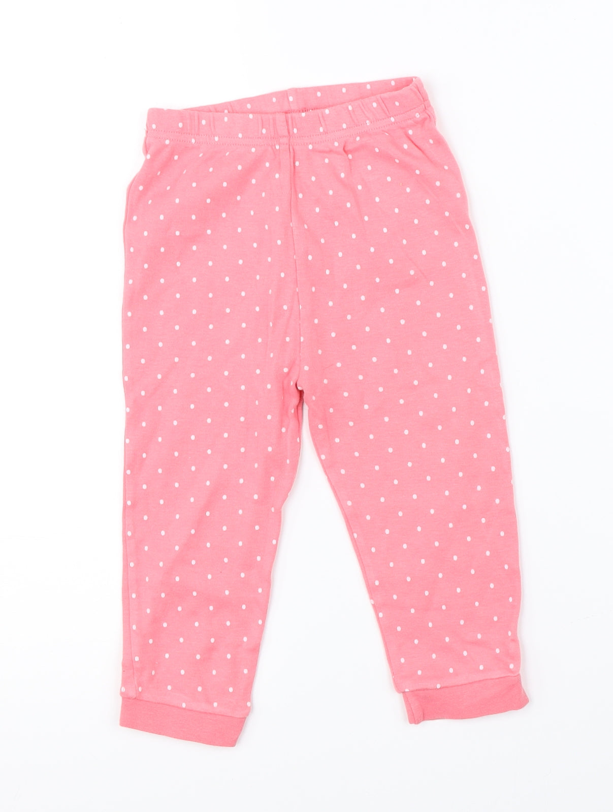 George Baby Pink Polka Dot   Pyjama Pants Size 18-24 Months
