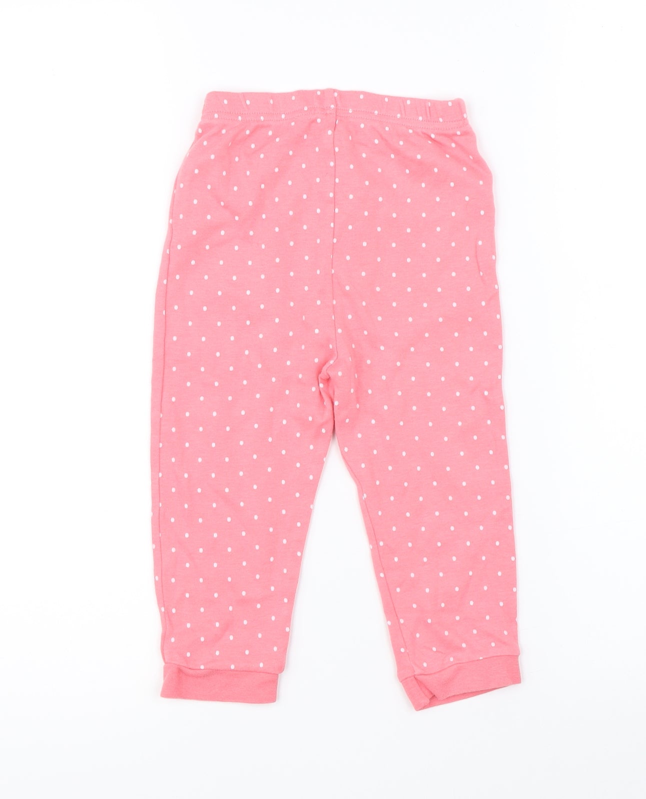 George Baby Pink Polka Dot   Pyjama Pants Size 18-24 Months