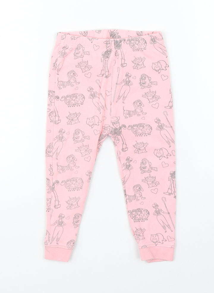 Toy Story Girls Pink    Pyjama Pants Size 12-18 Months  - disney toy story