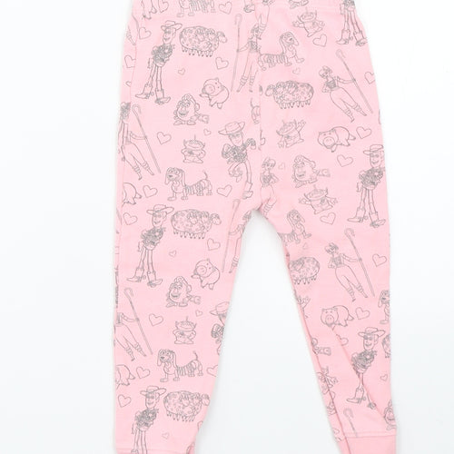 Toy Story Girls Pink    Pyjama Pants Size 12-18 Months  - disney toy story