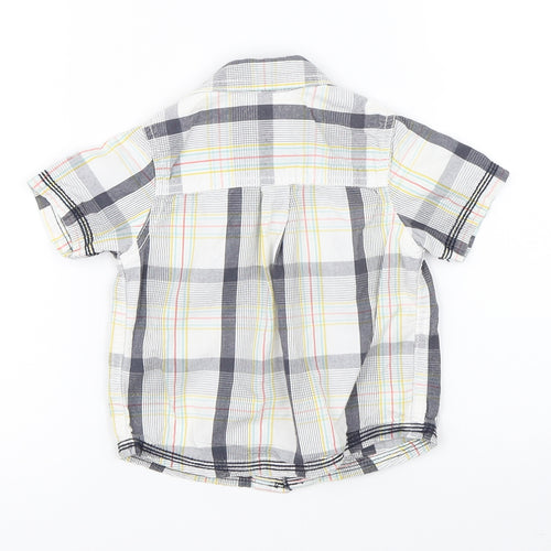 Mini Club Boys Multicoloured Check  Basic Button-Up Size 6-9 Months