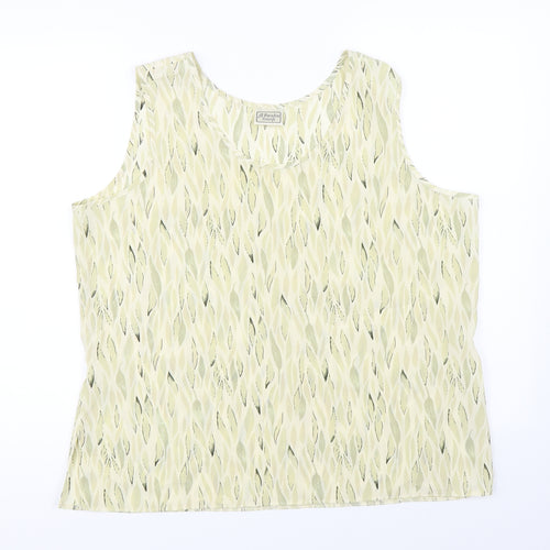 All Paradise Womens Green   Basic Blouse Size 16