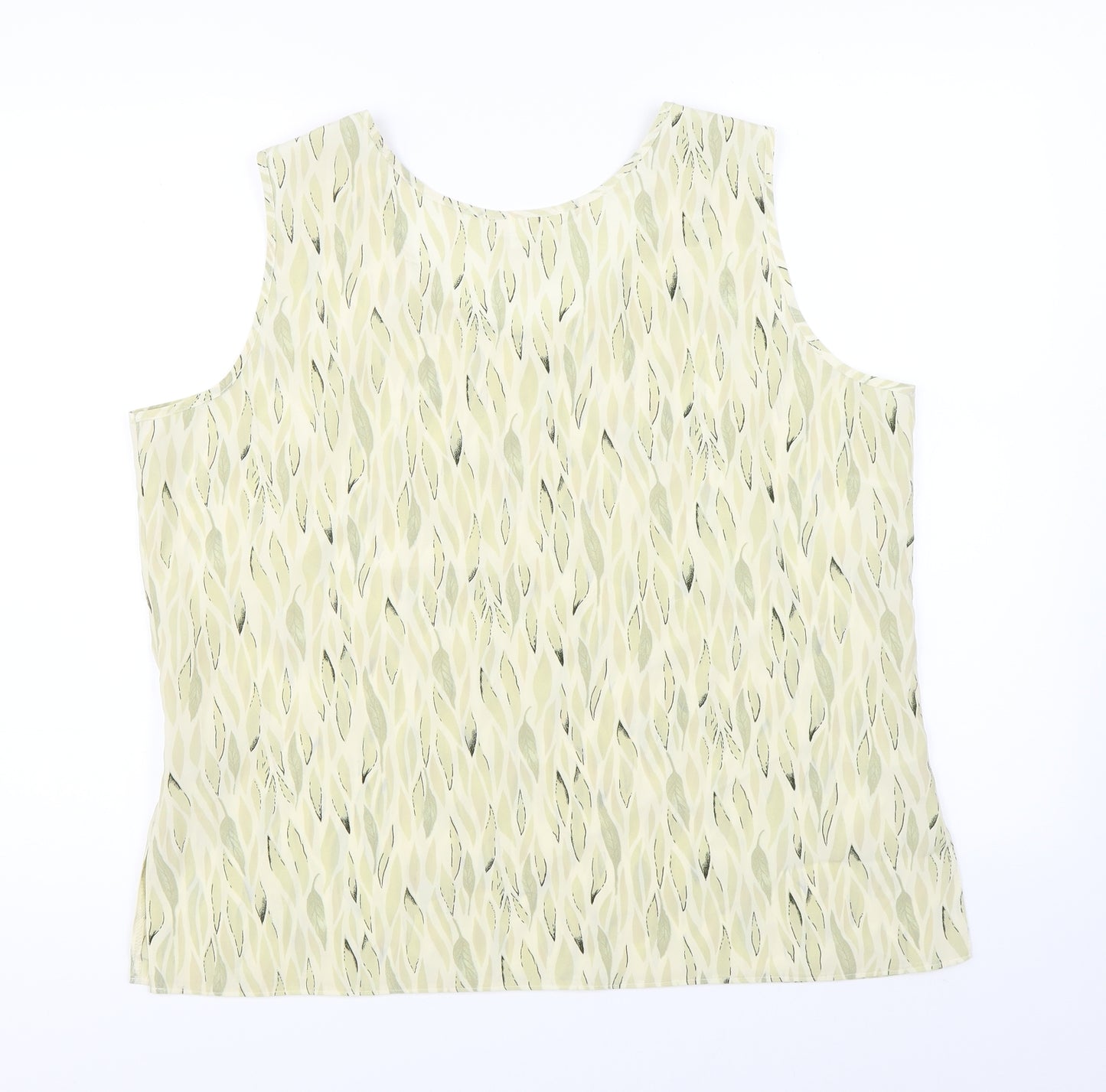 All Paradise Womens Green   Basic Blouse Size 16