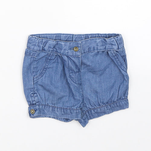 Primark Girls Blue   Cropped Jeans Size 3-6 Months