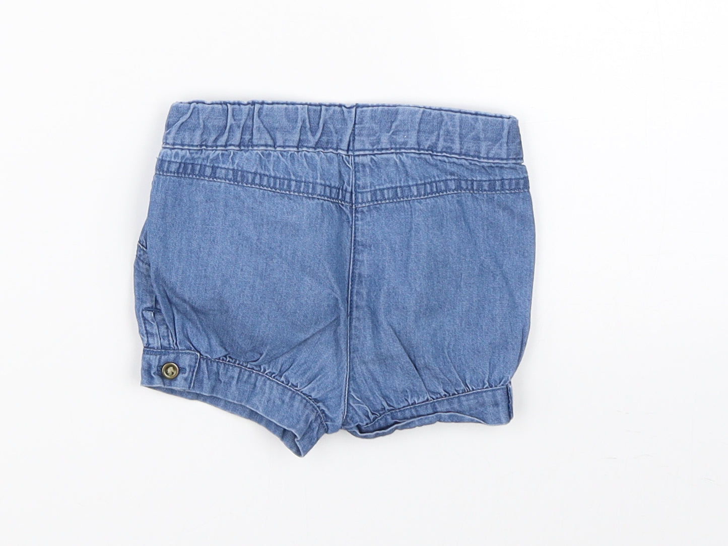 Primark Girls Blue   Cropped Jeans Size 3-6 Months