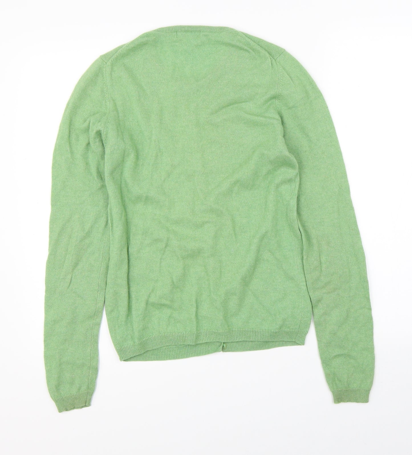 Isle Womens Green   Cardigan Jumper Size S