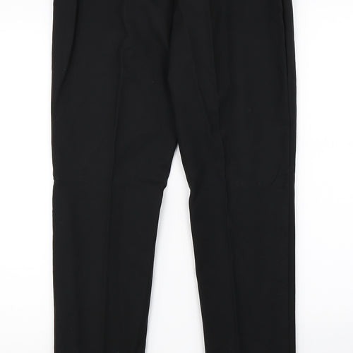 Wallis Womens Black   Dress Pants Trousers Size 12 L24 in
