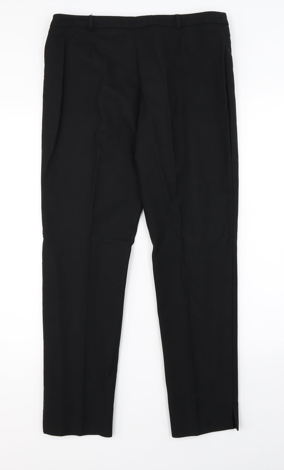 Wallis Womens Black   Dress Pants Trousers Size 12 L24 in