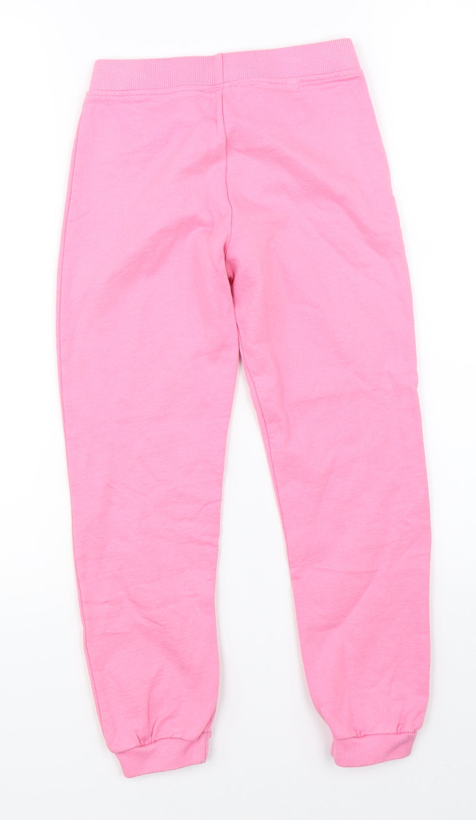 Jeff & Co Girls Pink   Sweatpants Trousers Size 6-7 Years