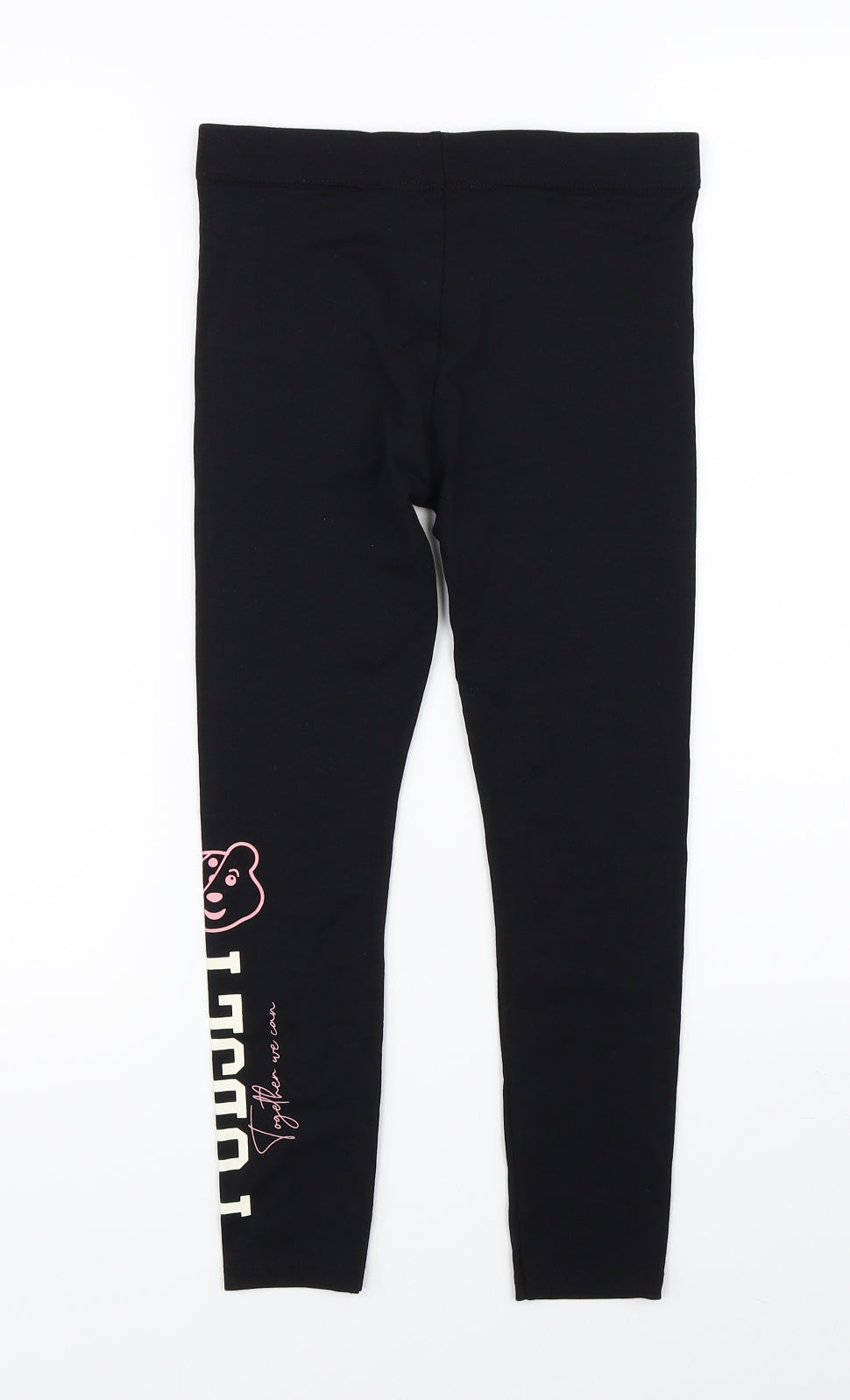 George Girls Black   Jegging Trousers Size 8-9 Years