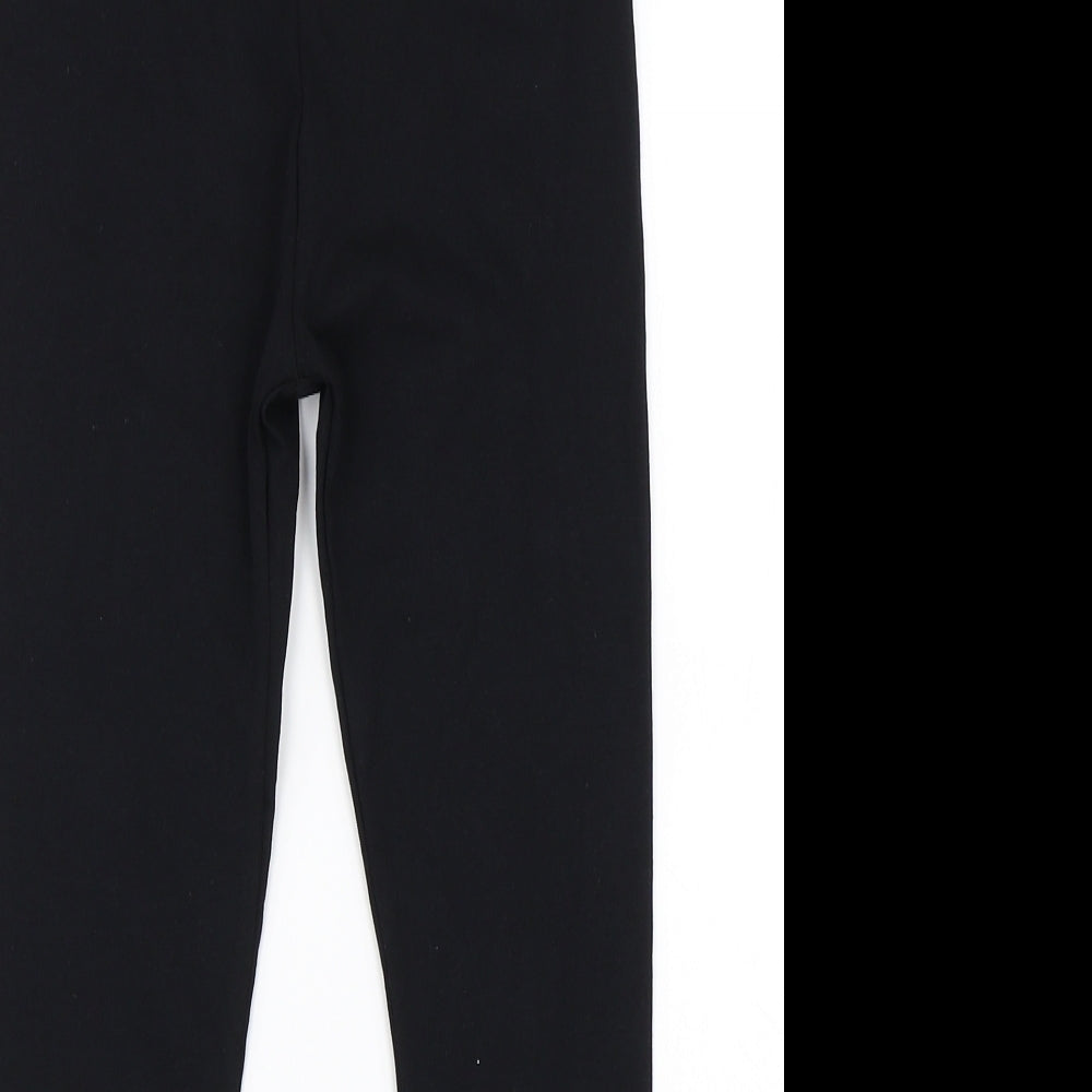George Girls Black   Jegging Trousers Size 8-9 Years
