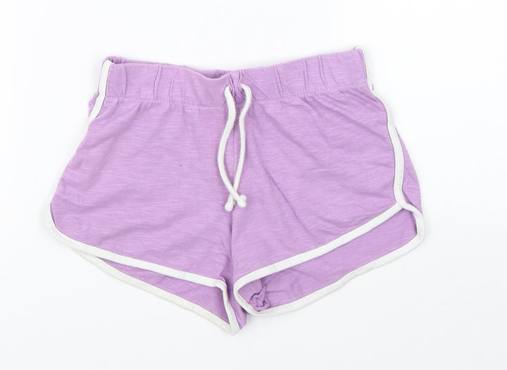 Pep & Co Girls Purple   Hot Pants Shorts Size 5-6 Years