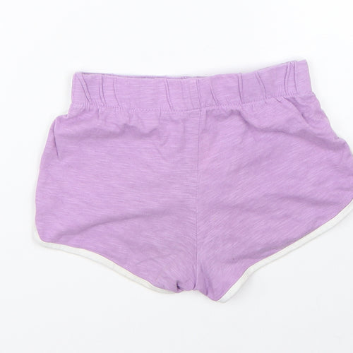 Pep & Co Girls Purple   Hot Pants Shorts Size 5-6 Years