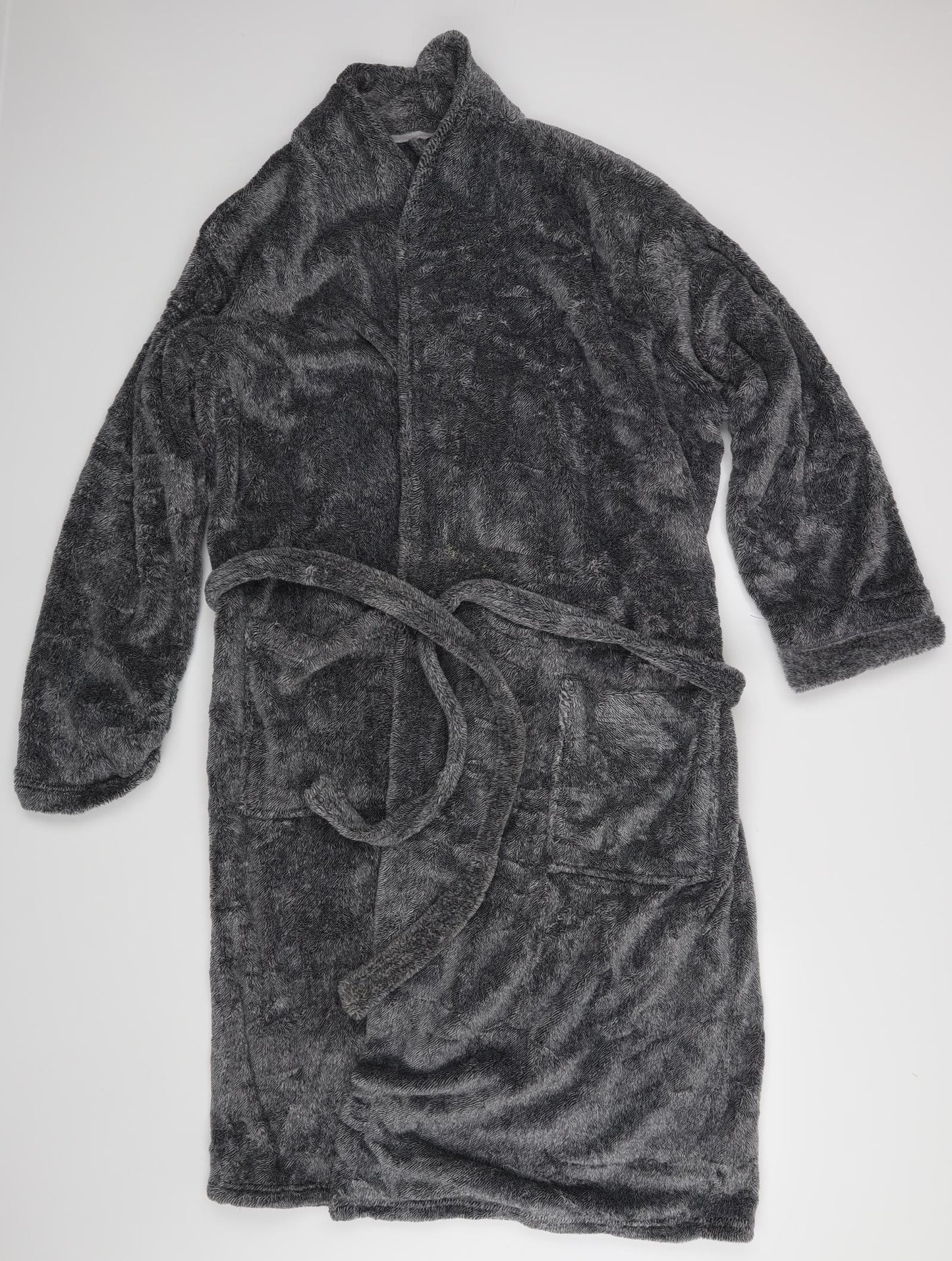 M&S Mens Grey    Robe Size L