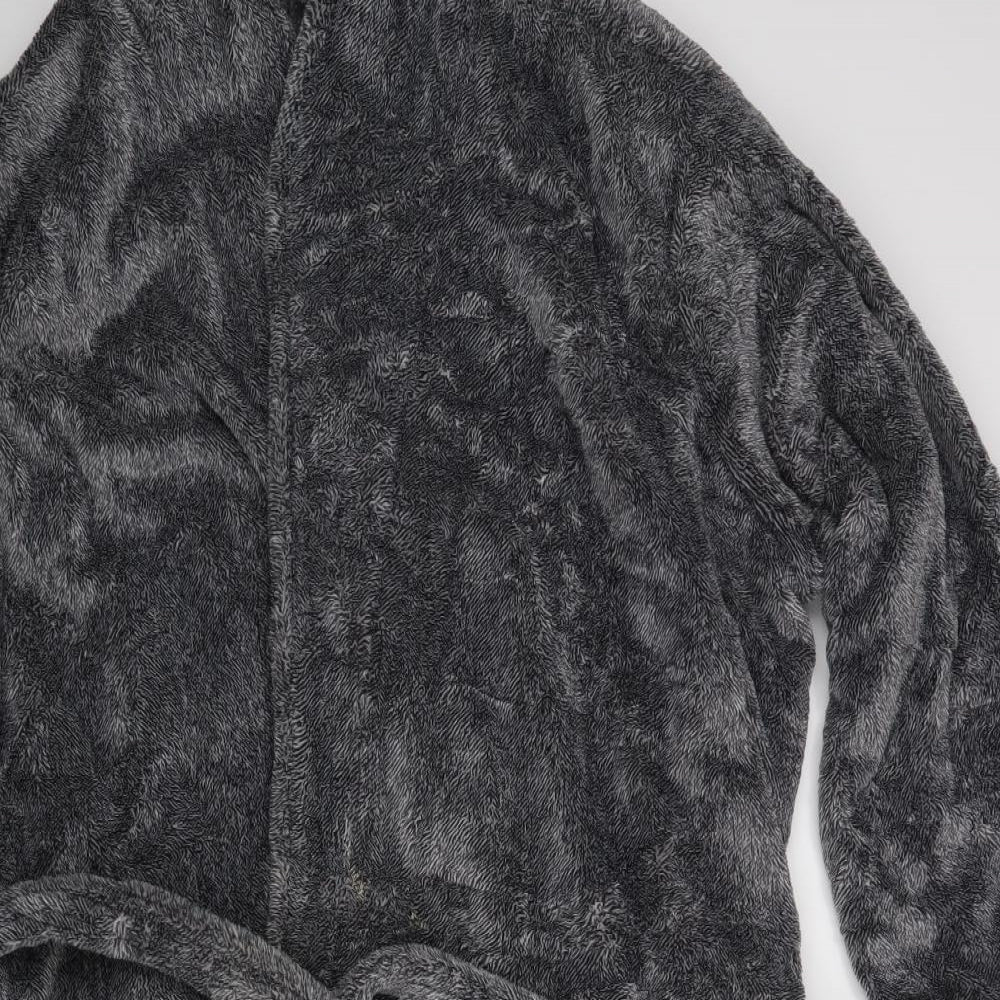 M&S Mens Grey    Robe Size L