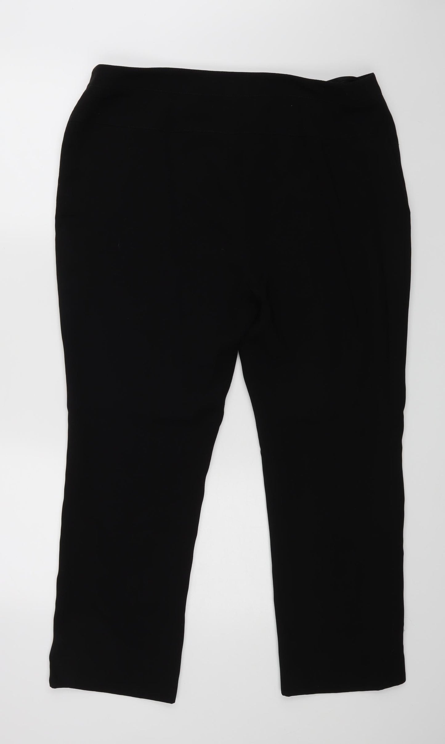 Ronit Zilkha Womens Black   Dress Pants Trousers Size 16 L25 in