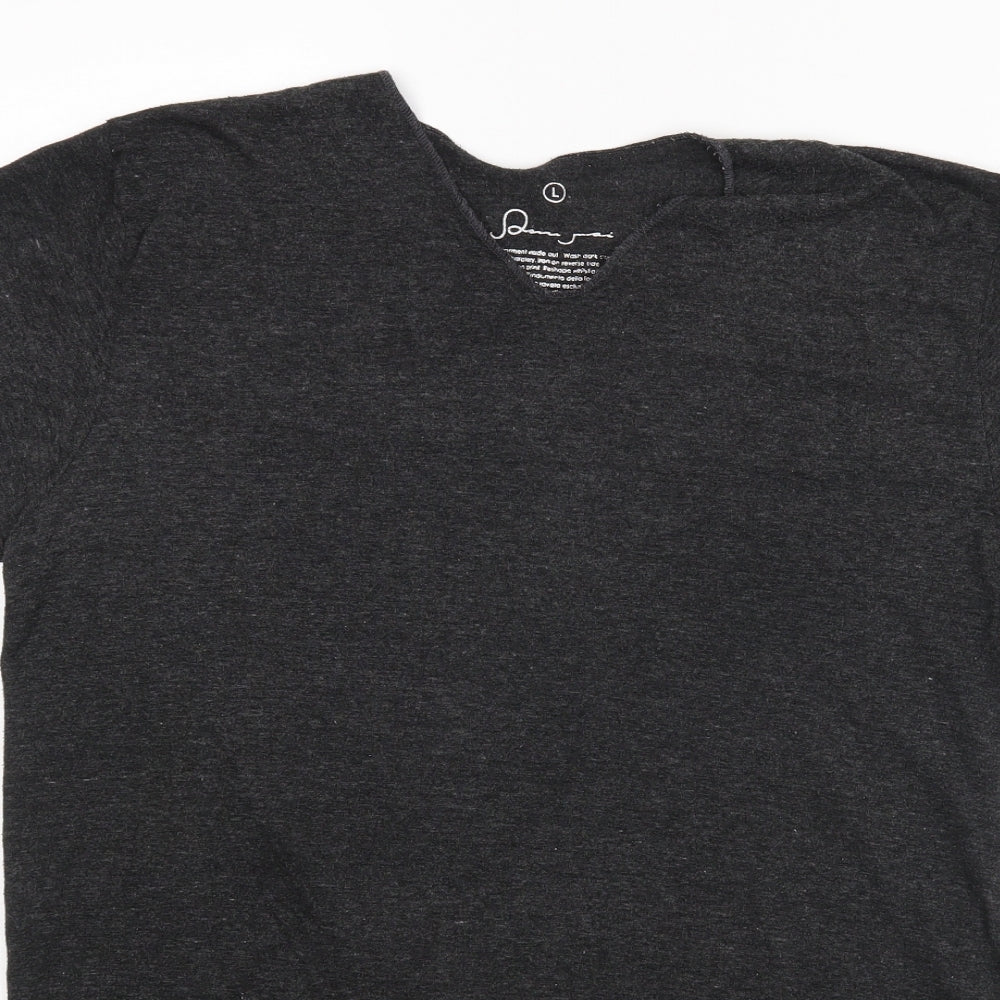 Preworn Womens Grey   Basic Blouse Size L