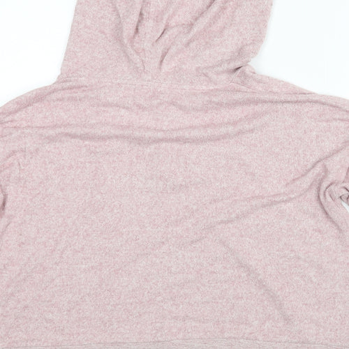 John Lewis Womens Pink   Pullover Hoodie Size S