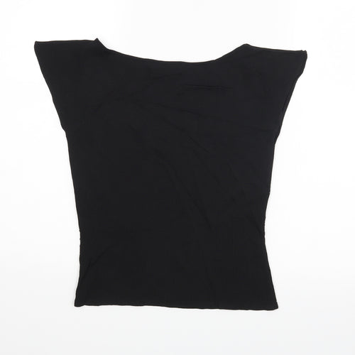 Tom Wolfe Womens Black   Basic Blouse Size L