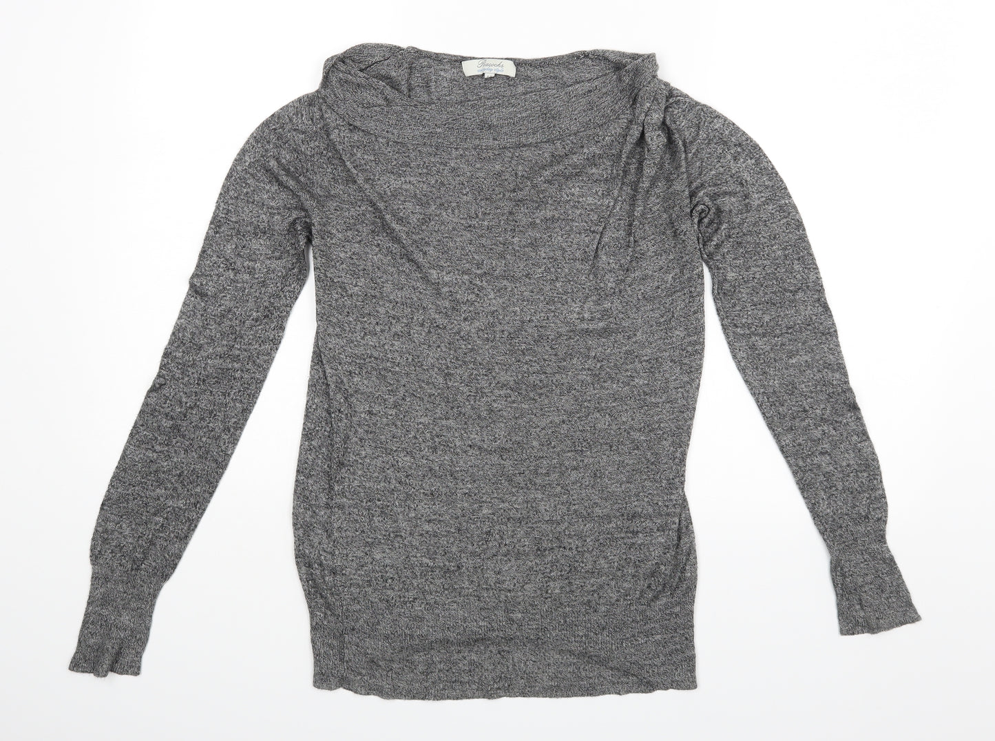 Peakocks Womens Grey   Basic Blouse Size 14