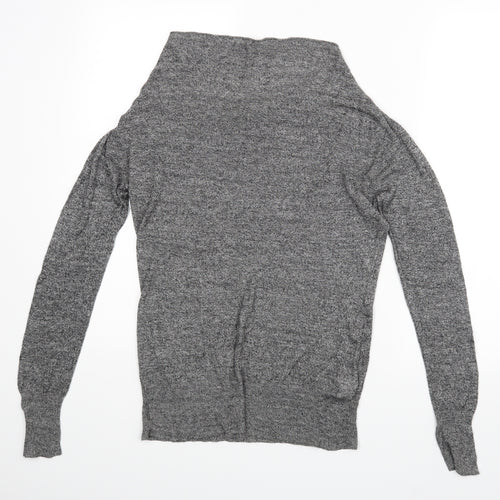 Peakocks Womens Grey   Basic Blouse Size 14