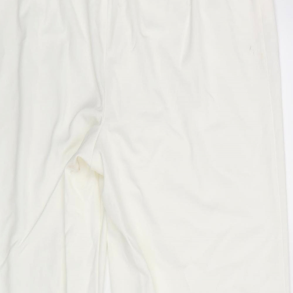 M & co Womens White   Dress Pants Trousers Size 18 L25 in
