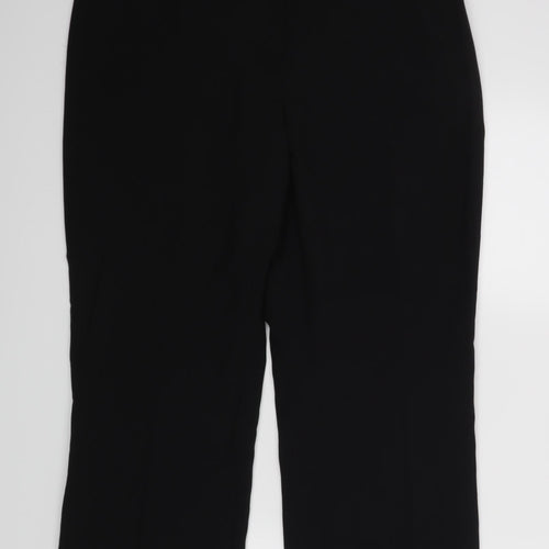 Classics Womens Black   Dress Pants Trousers Size 16 L25 in