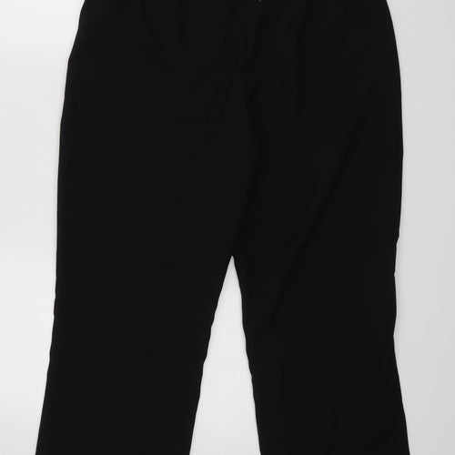 Classics Womens Black   Dress Pants Trousers Size 16 L25 in