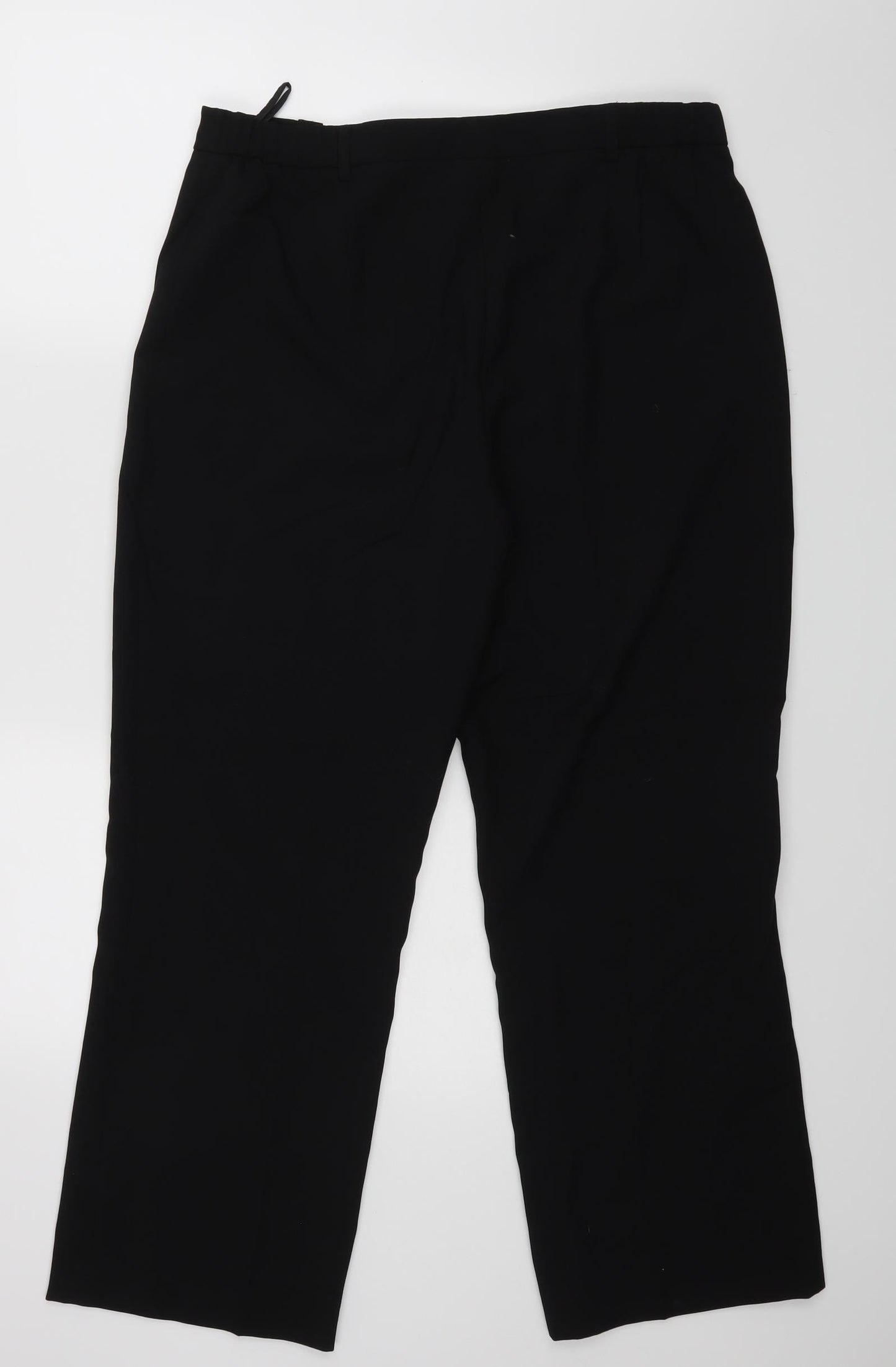 Classics Womens Black   Dress Pants Trousers Size 16 L25 in