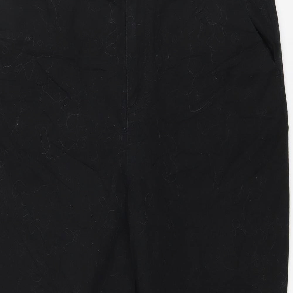 ASOS Womens Black   Trousers  Size 12 L25 in