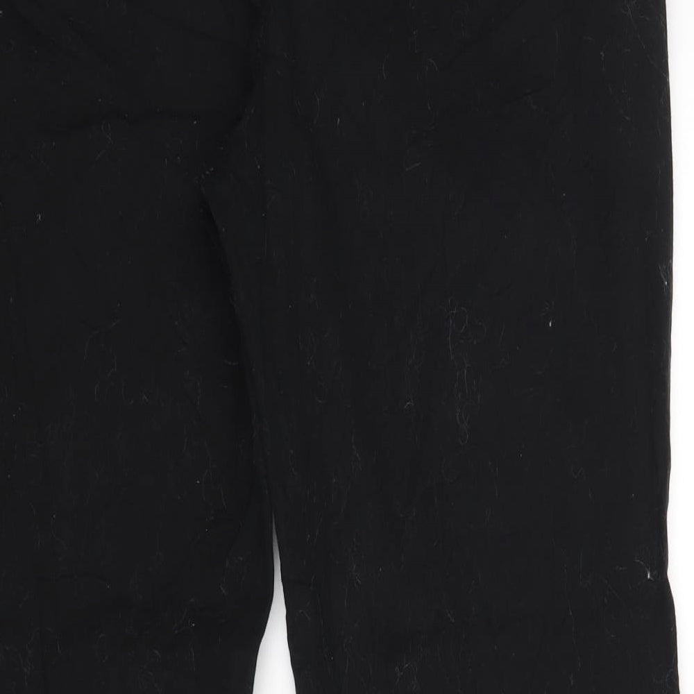 ASOS Womens Black   Trousers  Size 12 L25 in