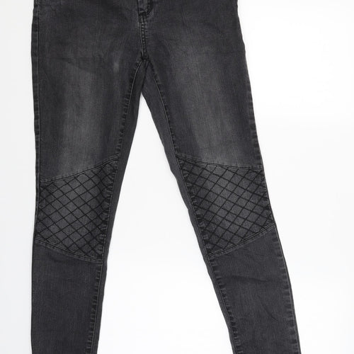 Walk and Talk Womens Black   Straight Jeans Size 38 L29 in