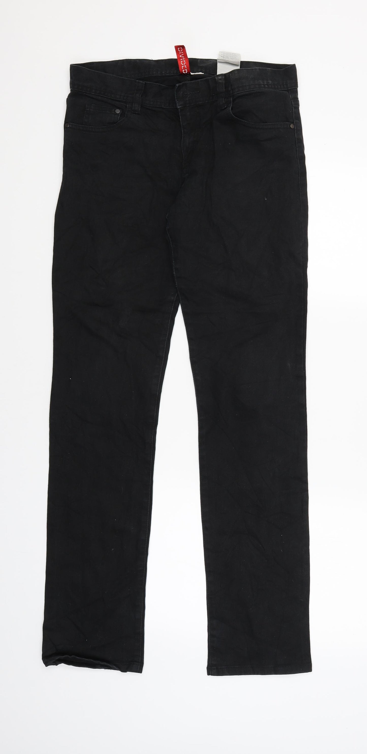 Divided Womens Black   Cargo Trousers Size 38 L30 in