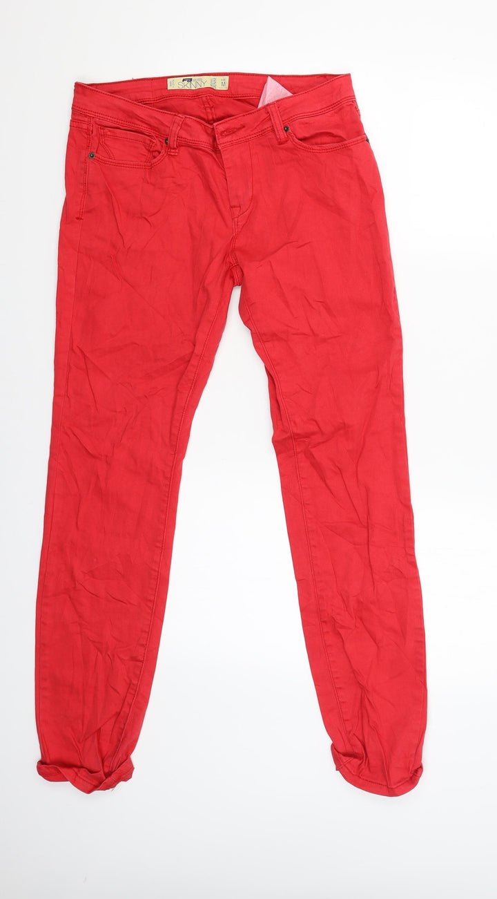 FB Sister Womens Red   Skinny Jeans Size M L29 in