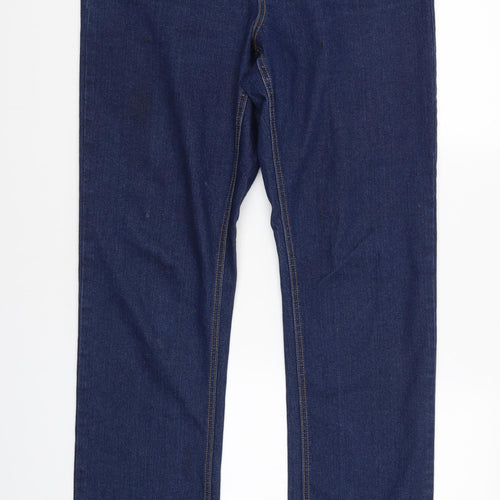 Taillissime Womens Blue   Straight Jeans Size 12 L31 in