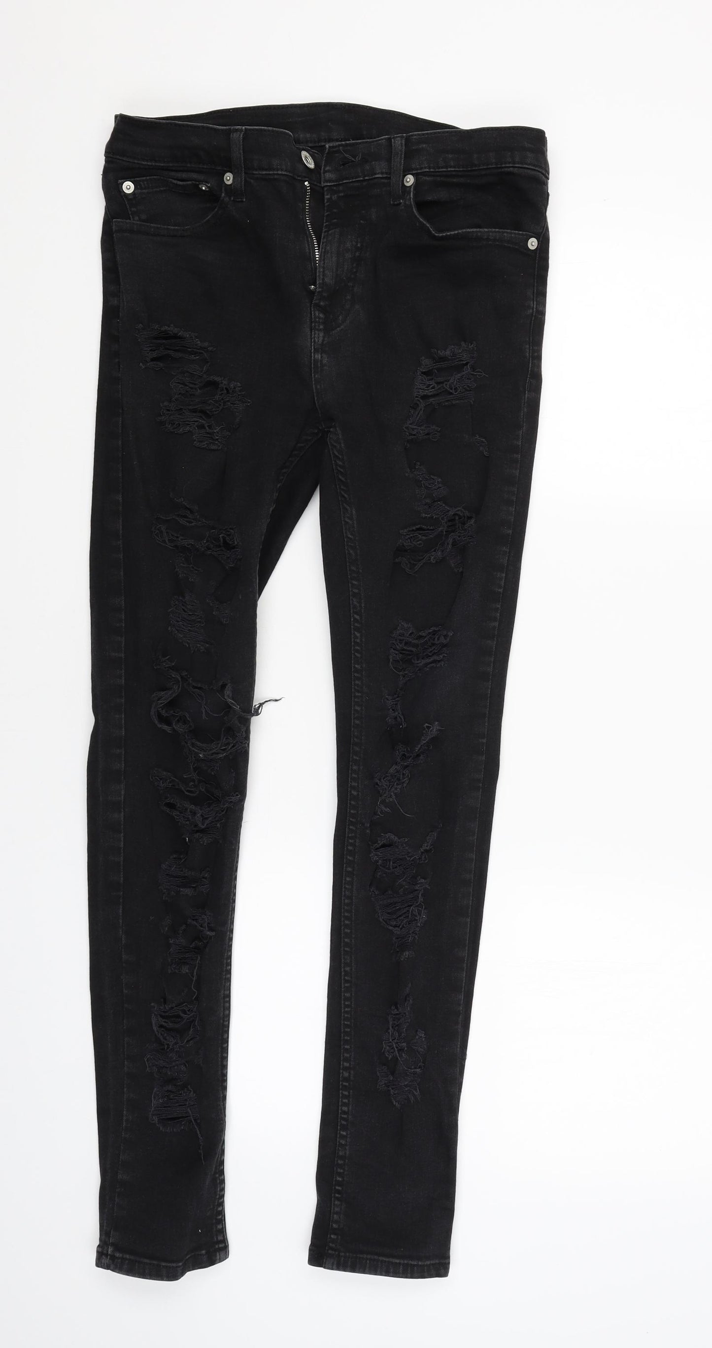 Topman Mens Beige   Skinny Jeans Size 34 L29 in