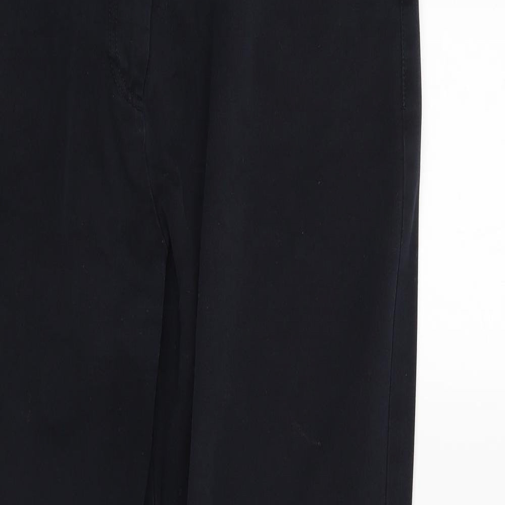 Viyella Womens Blue   Capri Trousers Size 16 L30 in