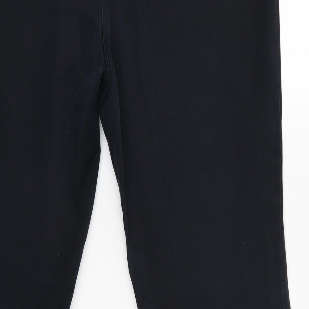 Viyella Womens Blue   Capri Trousers Size 16 L30 in