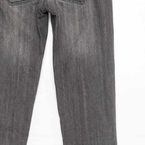 Bianca Womens Grey   Straight Jeans Size 36 L31 in